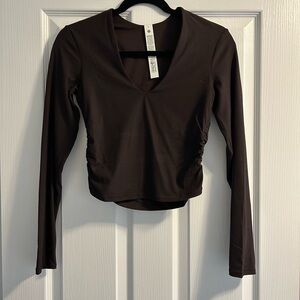 lululemon All It Takes Ribbed Nulu V-Neck Long Sleeve